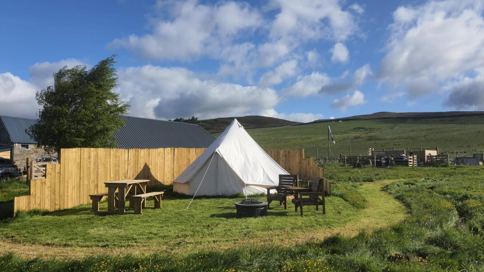 Tomnauld Farm Luxe tent *